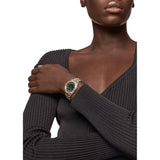 Buy Shop Versace Hellenyium Quartz Green Dial Two Tone Steel Strap Watch for Women - VEHU00420 USA Online