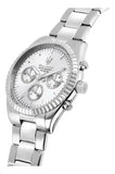 Buy Shop Maserati Competizione Chronograph Silver Dial Silver Steel Strap Watch for Men - R8853100041 USA Online
