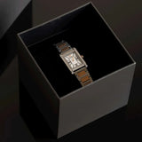 Buy Shop Emporio Armani Genni Mother of Pearl Dial Two Tone Steel Strap Watch for Women - AR11626 USA Online