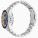 Buy Shop Emporio Armani Sea Explorer Blue Dial Silver Steel Strap Watch for Men - AR60090 USA Online