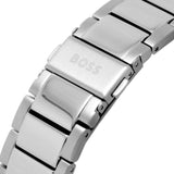 Buy Shop Hugo Boss Taper Chronograph White Dial Silver Steel Strap Watch for Men - 1514087 USA Online