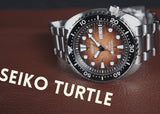 Buy Shop Seiko Prospex US Special Edition King Turtle Automatic Brown Dial Silver Steel Strap Watch for Men - SRPH55 USA Online