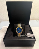 Buy Shop Versace Hellenyium Quartz Blue Dial Two Tone Steel Strap Watch for Women - VE2S00522 USA Online