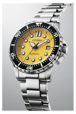 Buy Shop Citizen Mechanical Automatic Yellow Dial Silver Steel Strap Watch for Men - NJ0170-83Z USA Online