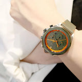 Buy Shop Hugo Boss Cloud Chronograph Olive Green Dial Green Leather Strap Watch for Men - 1514018 USA Online