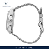 Buy Shop Maserati Epoca Limited Edition Chronograph Blue Dial Silver Mesh Strap Watch for Men - R8873618022 USA Online