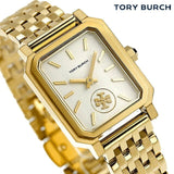 Buy Shop Tory Burch Robinson White Dial Gold Steel Strap Watch for Women - TBW1500 USA Online