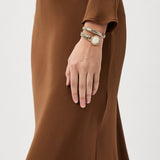 Buy Shop Just Cavalli Enchanting Silver Dial Two Tone Steel Strap Watch for Women - JC1L301M0065 USA Online