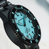 Buy Shop Emporio Armani Sea Explorer Turquoise Blue Dial Black Steel Strap Watch for Men - AR60084 USA Online