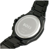 Buy Shop Hugo Boss Taper Chronograph Black Dial Black Steel Strap Watch for Men - 1514090 USA Online
