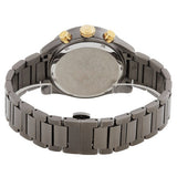 Buy Shop Versace Greca Dome Chronograph Black Dial Grey Steel Strap Watch for Men - VE6K00623 USA Online