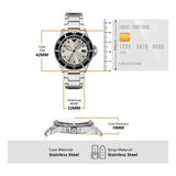 Buy Shop Emporio Armani World Explorer Silver Dial Silver Steel Strap Watch for Men - AR11683 USA Online