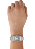 Buy Shop Emporio Armani Genni Analog Mother of Pearl Dial Silver Steel Strap Watch for Women - AR11662 USA Online