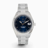 Buy Shop Maserati Competizione Blue Dial Silver Steel Strap Watch for Men - R8853100029 USA Online