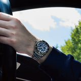 Buy Shop Seiko Prospex Diver Scuba Automatic Blue Dial Silver Steel Strap Watch for Men - SBEJ021 USA Online