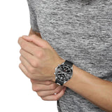 Buy Shop Hugo Boss Runner Chronograph Black Dial Black Silicone Strap Watch for Men - 1514141 USA Online