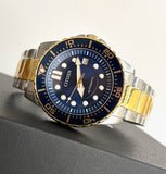 Buy Shop Citizen Mechanical Automatic Blue Dial Two Tone Steel Strap Watch for Men - NJ0174-82L USA Online
