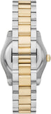 Buy Shop Emporio Armani Federica Mother of Pearl Dial Two Tone Steel Strap Watch for Women - AR11559 USA Online