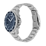 Buy Shop Emporio Armani World Explorer Chronograph Blue Dial Silver Steel Strap Watch for Men - AR11681 USA Online