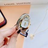 Buy Shop Just Cavalli Serpente Metallica Mother of Pearl Dial Two Tone Steel Strap Watch for Women - JC1L208M0065 USA Online