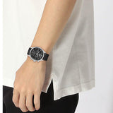 Buy Shop Hugo Boss Gregor Chronograph Black Dial Black Leather Strap Watch for Men - 1514049 USA Online