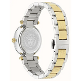 Buy Shop Versace Reve Analog White Dial Two Tone Steel Strap Watch for Women - VE8B00724 USA Online