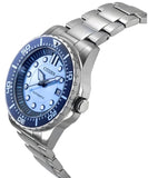 Buy Shop Citizen Mechanical Automatic Blue Dial Silver Steel Strap Watch for Men - NJ0178-81M USA Online
