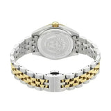 Buy Shop Versace V-Code Analog Green Dial Two Tone Steel Strap Watch for Women - VE8I00424 USA Online