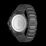 Buy Shop Hugo Boss Taper Chronograph Black Dial Black Steel Strap Watch for Men - 1514088 USA Online