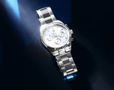 Buy Shop Maserati Competizione Chronograph Silver Dial Silver Steel Strap Watch for Men - R8853100041 USA Online