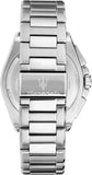 Buy Shop Maserati Velocità Chronograph Silver Dial Silver Steel Strap Watch for Men - R8873652006 USA Online