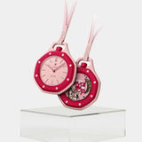 Buy Shop Swatch Royal Pop Pink Dial Pink Leather Strap Watch for Women - Otto Rosso USA Online