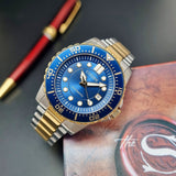 Buy Shop Citizen Mechanical Automatic Blue Dial Two Tone Steel Strap Watch for Men - NJ0174-82L USA Online