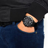 Buy Shop Hugo Boss Admiral Chronograph Black Dial Black Nylon Strap Watch for Men - 1513918 USA Online