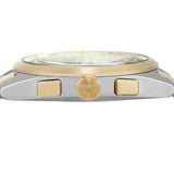 Buy Shop Emporio Armani Elegant Chronograph Cream Dial Two Tone Steel Strap Watch for Men - AR11605 USA Online