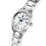 Buy Shop Maserati Competizione Silver Dial Silver Steel Strap Watch for Men - R8853100045 USA Online