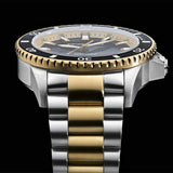 Buy Shop Emporio Armani Sea Explorer Black Dial Two Tone Steel Strap Watch for Men - AR60089 USA Online