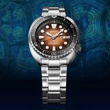 Buy Shop Seiko Prospex US Special Edition King Turtle Automatic Brown Dial Silver Steel Strap Watch for Men - SRPH55 USA Online