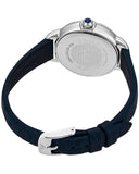 Buy Shop Emporio Armani Mia Moonphase Blue Dial Blue Leather Strap Watch for Women - AR11629 USA Online