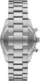 Buy Shop Emporio Armani Racer Chronograph Blue Dial Silver Steel Strap Watch for Men - AR11676 USA Online