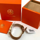 Buy Shop Tory Burch Robinson White Dial Brown Leather Strap Watch for Women - TBW1503 USA Online