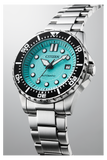 Buy Shop Citizen Mechanical Automatic Turquoise Dial Silver Steel Strap Watch for Men - NJ0170-83X USA Online