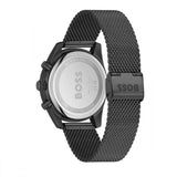 Buy Shop Hugo Boss Skytraveller Chronograph Black Dial Black Mesh Strap Watch for Men - 1514150 USA Online