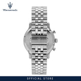 Buy Shop Maserati Epoca Chronograph Limited Edition Black Dial Silver Steel Strap Watch for Men - R8873618029 USA Online