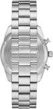 Buy Shop Emporio Armani Racer Chronograph Green Dial Silver Steel Strap Watch for Men - AR11637 USA Online