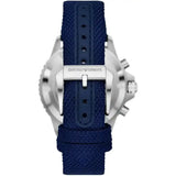 Buy Shop Emporio Armani World Explorer Chronograph Blue Dial Blue Nylon Strap Watch for Men - AR11588 USA Online
