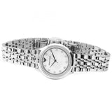 Buy Shop Emporio Armani Alpha Mother of Pearl Dial Silver Steel Strap Watch for Women - AR1803 USA Online