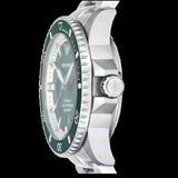 Buy Shop Emporio Armani Sea Explorer Green Dial Silver Steel Strap Watch for Men - AR60080 USA Online