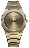 Buy Shop D1 Milano Ultra Thin Dusky Green Dial Green Steel Strap Watch for Men - D1-UTBJ36 USA Online