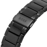 Buy Shop Hugo Boss Taper Chronograph Black Dial Black Steel Strap Watch for Men - 1514088 USA Online